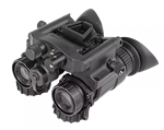 AGM NVG-50 NL1 (Dual Tube Night Vision Goggle/Binocular 51 degree FOV with Photonis FOM 1400-1800 Gen 2+ "Level 1" P43-Green Phosphor IIT)