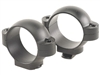 BURRIS Standard Solid Steel Rings (Dovetail front, Windage Adjustable Rear) Matte Low 1 inch