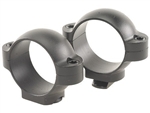 BURRIS Standard Solid Steel Rings (Dovetail front, Windage Adjustable Rear) Matte Low 1 inch