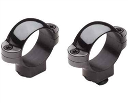 BURRIS Standard Solid Steel Rings (Dovetail front, Windage Adjustable Rear) Matte Low 30mm