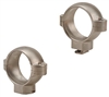 BURRIS (Dovetail front, Windage Adjustable Rear) Silver High 1 inch  Signature Rings