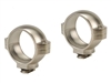 BURRIS Signature Double Dovetail Rings Silver Medium 1 inch