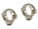 BURRIS Signature Double Dovetail Rings Silver Medium 1 inch