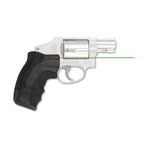 CRIMSON TRACE Lasergrip Smith & Wesson J-Frame Round Butt Green