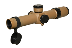 VALDADA IOR 1-10 x 26 35mm FFP - LT2 (Desert Sand) Illuminated MP-8  CIRCLE DOT XTREME-X1 Reticle