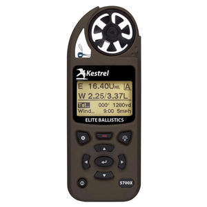 Kestrel 5700X Elite Weather Meter w/Applied Ballistics w/LiNK Berry Compliant Flat Dark Earth