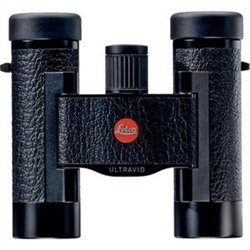 LEICA 8x20mm BL Black Ultravid Binocular Leather with Brown Case