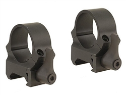 LEUPOLD Quick Release Weaver Style 1-inch, Medium, Matte Rings