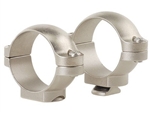 LEUPOLD Standard 1-inch, Low, Silver Rings