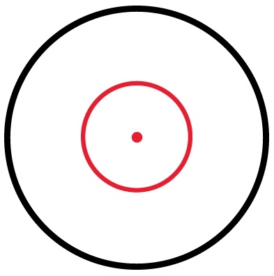 LEUPOLD Mark 4 CQ/T 1-3x14mm Matte Illuminated Circle Dot