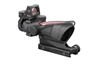 Trijicon ACOG 4x32 Scope, Dual Illuminated Red Crosshair .223 Ballistic Reticle, 3.25 MOA RMR Sight