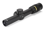 Trijicon AccuPoint 1-4x24 Riflescope Standard Duplex Crosshair w/ Amber Dot, 30mm Tube