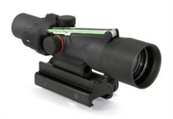 TRIJICON Compact ACOG 3x30mm Dual Illumination Green Chevron .223 Ballistic Reticle with TA60 Mount