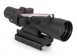 TRIJICON Compact ACOG 3x30mm Dual Illuminated Red Chevron .308 Ballistic Reticle with TA60 Mount