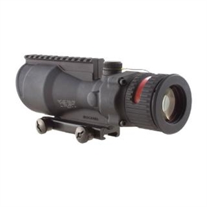 TRIJICON ACOG 6x48mm Dual Illuminated Red Chevron .308 Ballistic Reticle with TA75 Adapter